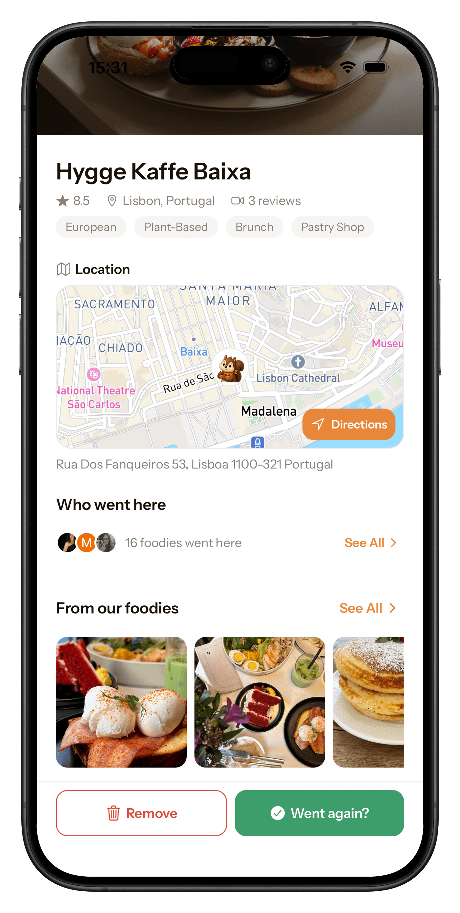 Spoto video-first restaurant discovery